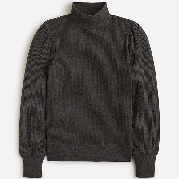 J.Crew Rib Puff Long Sleeve XS - Picture 2 of 6